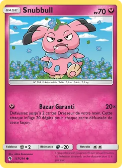 Snubbull, Tonnerre Perdu 137