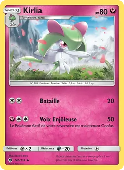Kirlia, Tonnerre Perdu 140