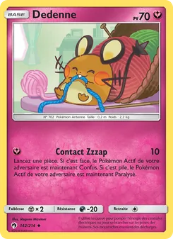 Dedenne, Tonnerre Perdu 142