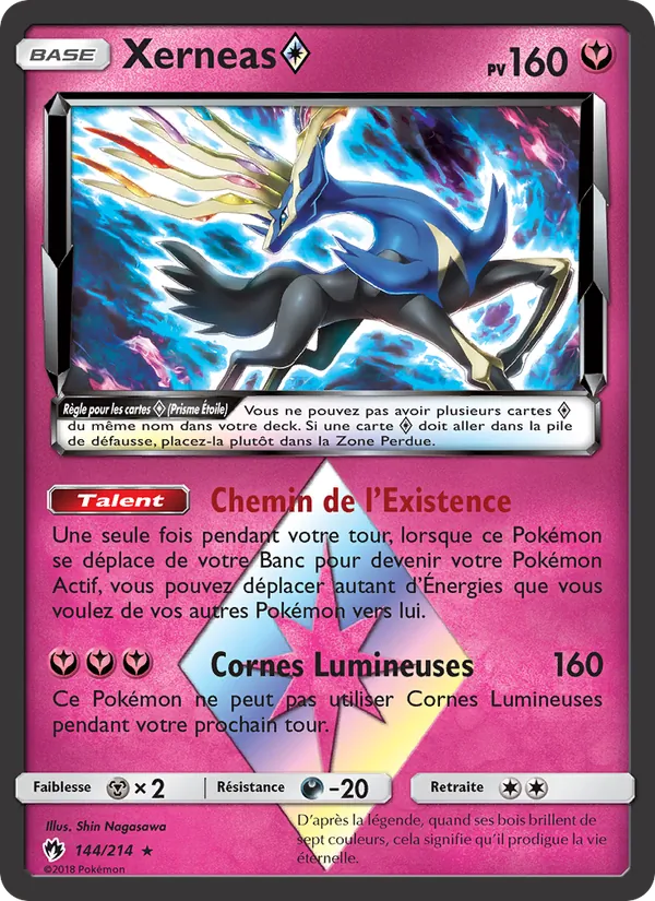 Xerneas ◇, Tonnerre Perdu 144
