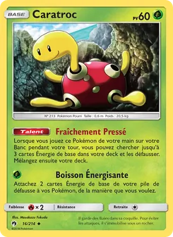 Caratroc, Tonnerre Perdu 16