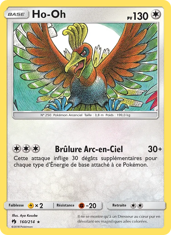 Ho-Oh, Tonnerre Perdu 160