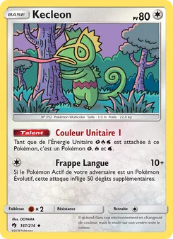 Kecleon, Tonnerre Perdu 161