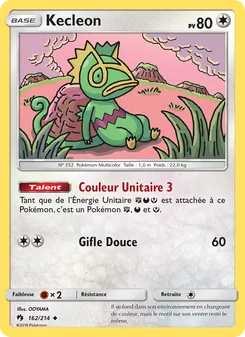 Kecleon, Tonnerre Perdu 162