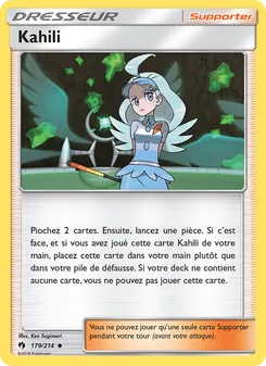 Kahili, Tonnerre Perdu 179