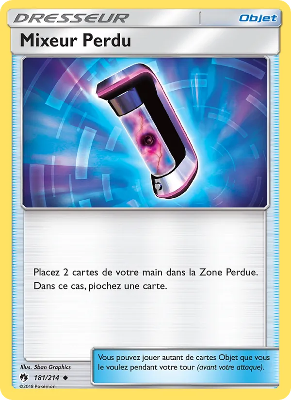 Mixeur Perdu, Tonnerre Perdu 181