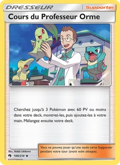Cours du Professeur Orme, Tonnerre Perdu 188