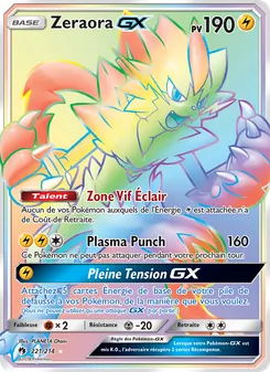 Zeraora GX, Tonnerre Perdu 221