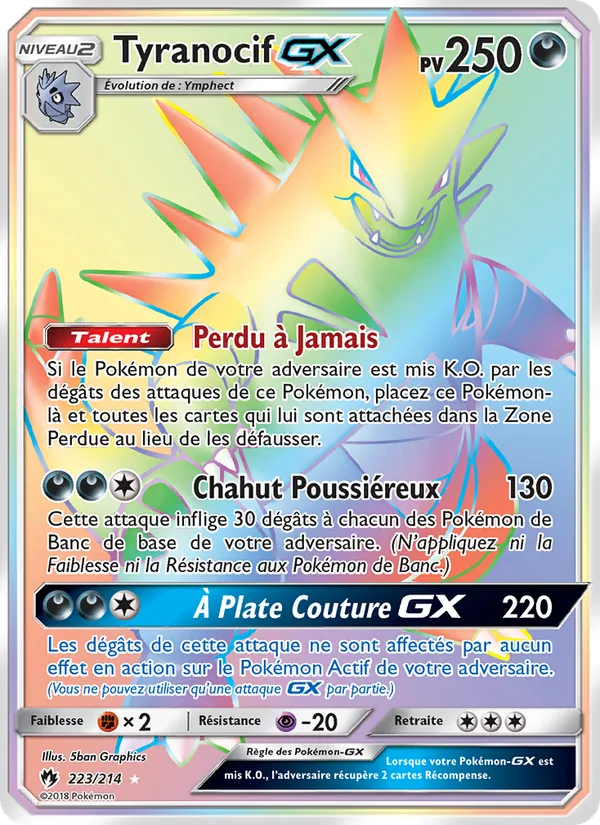 Tyranocif GX, Tonnerre Perdu 223