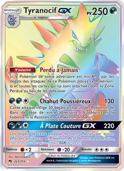 Tyranocif GX, Tonnerre Perdu 223