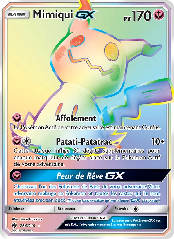 Mimiqui GX, Tonnerre Perdu 226