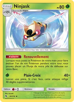 Ninjask, Tonnerre Perdu 30
