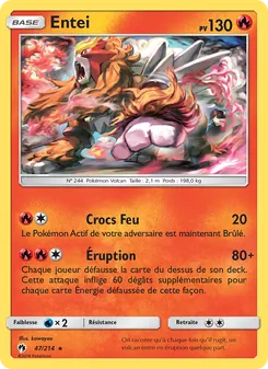 Entei, Tonnerre Perdu 47