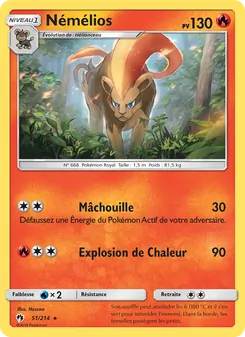 Némélios, Tonnerre Perdu 51