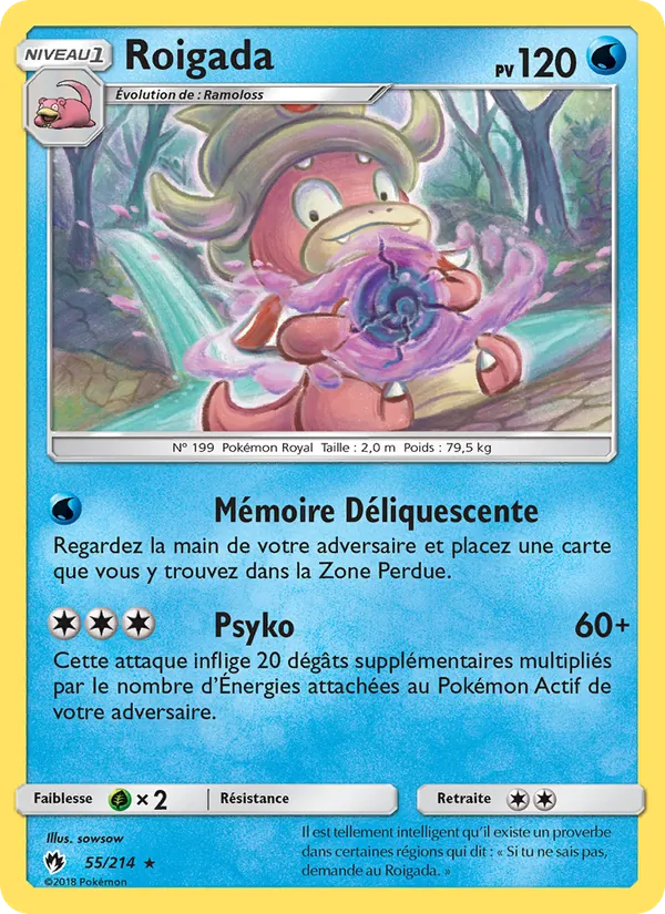 Roigada, Tonnerre Perdu 55
