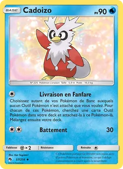 Cadoizo, Tonnerre Perdu 57