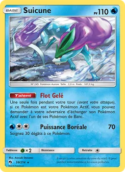 Suicune, Tonnerre Perdu 59
