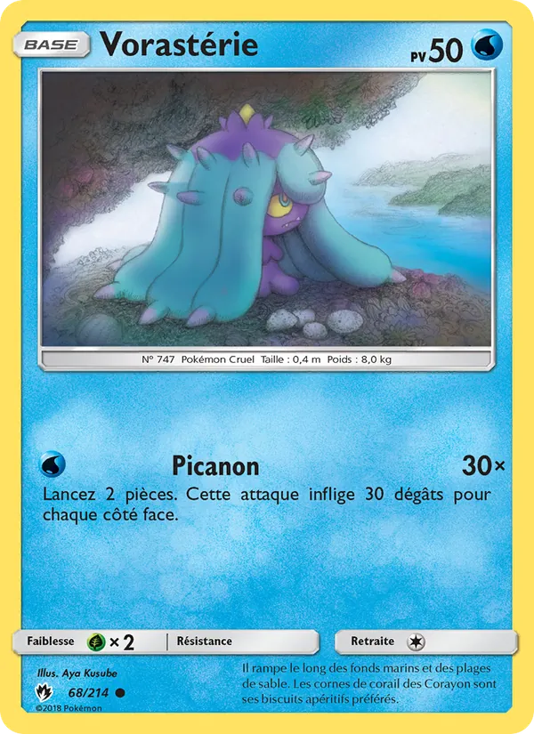 Vorastérie, Tonnerre Perdu 68