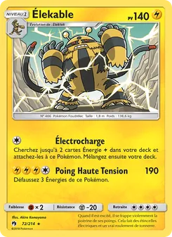 Élekable, Tonnerre Perdu 72