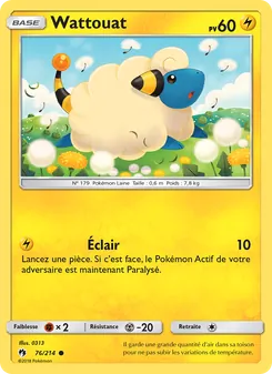 Wattouat, Tonnerre Perdu 76