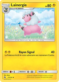 Lainergie, Tonnerre Perdu 77