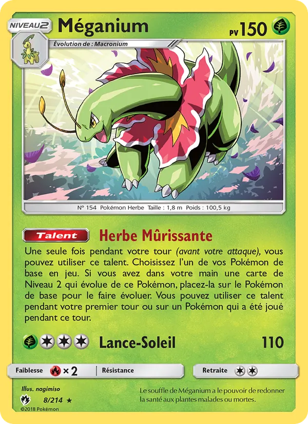 Méganium, Tonnerre Perdu 8