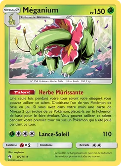 Méganium, Tonnerre Perdu 8