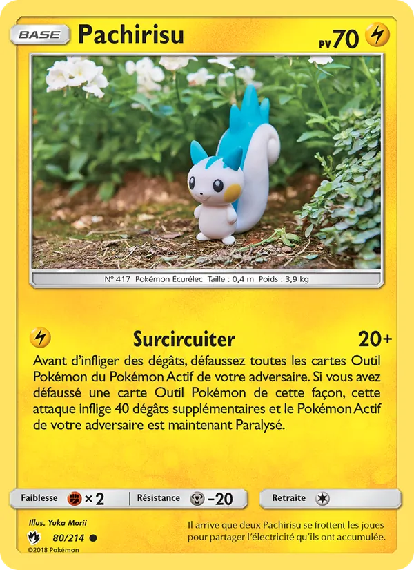 Pachirisu, Tonnerre Perdu 80