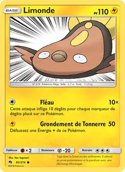 Limonde, Tonnerre Perdu 83