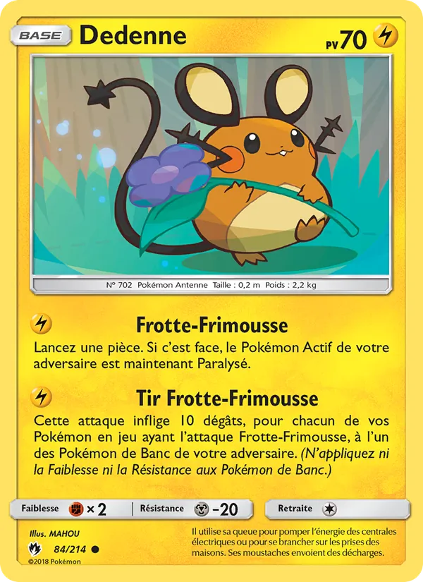 Dedenne, Tonnerre Perdu 84