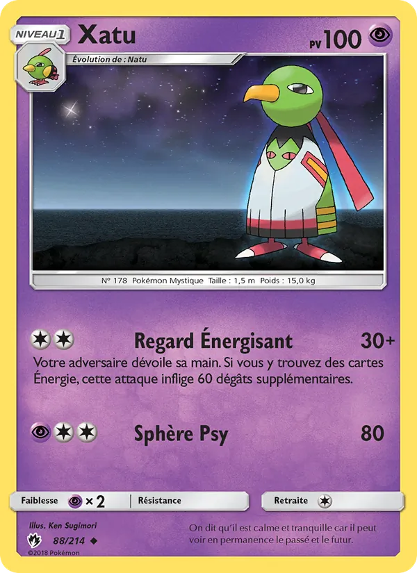 Xatu, Tonnerre Perdu 88