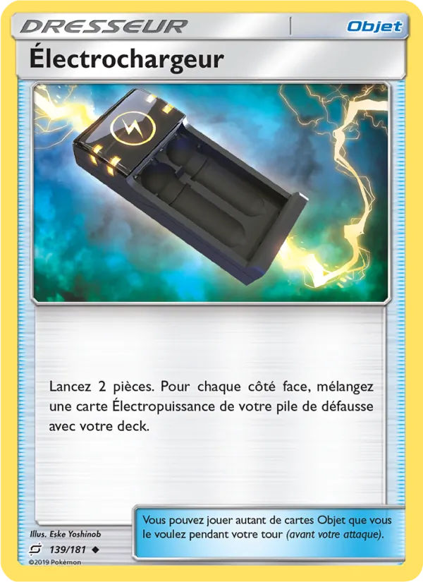 Électrochargeur, Duo de Choc 139