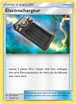 Électrochargeur, Duo de Choc 139