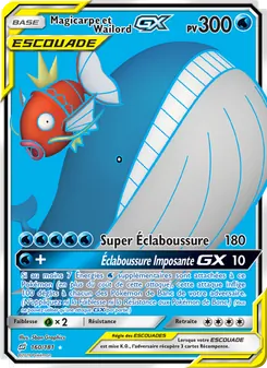 Magicarpe et Wailord GX, Duo de Choc 160