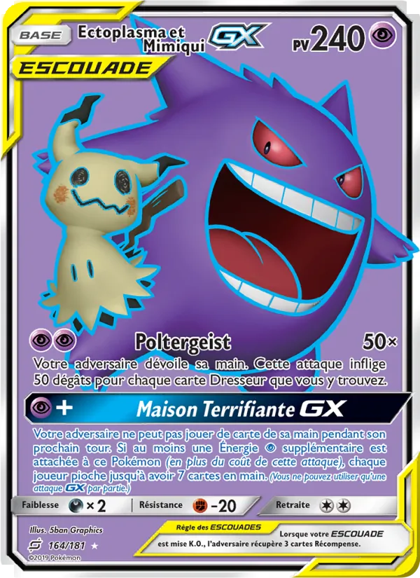 Ectoplasma et Mimiqui GX, Duo de Choc 164