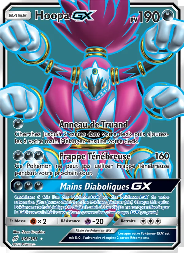 Hoopa GX, Duo de Choc 166