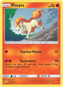 Ponyta, Duo de Choc 17