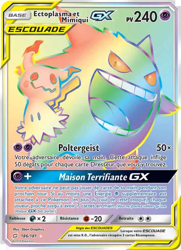 Ectoplasma et Mimiqui GX, Duo de Choc 186