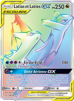 Latias et Latios GX, Duo de Choc 190