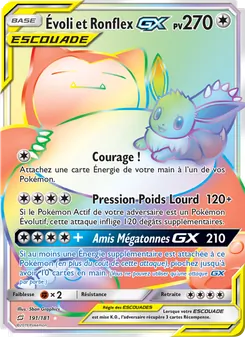 Évoli et Ronflex GX, Duo de Choc 191