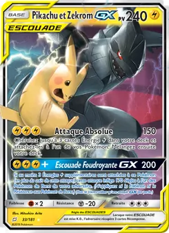 Pikachu et Zekrom GX, Duo de Choc 33