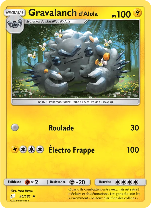 Gravalanch d’Alola, Duo de Choc 36