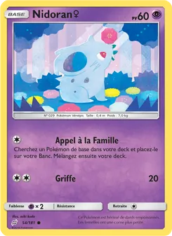 Nidoran♀, Duo de Choc 54