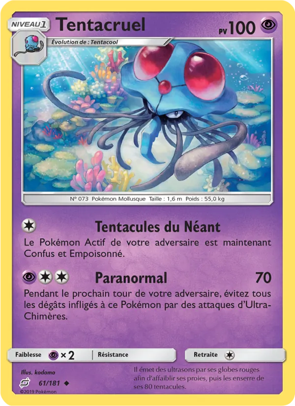 Tentacruel, Duo de Choc 61
