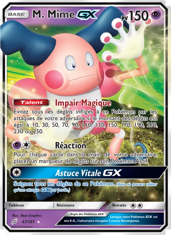 M. Mime GX, Duo de Choc 67