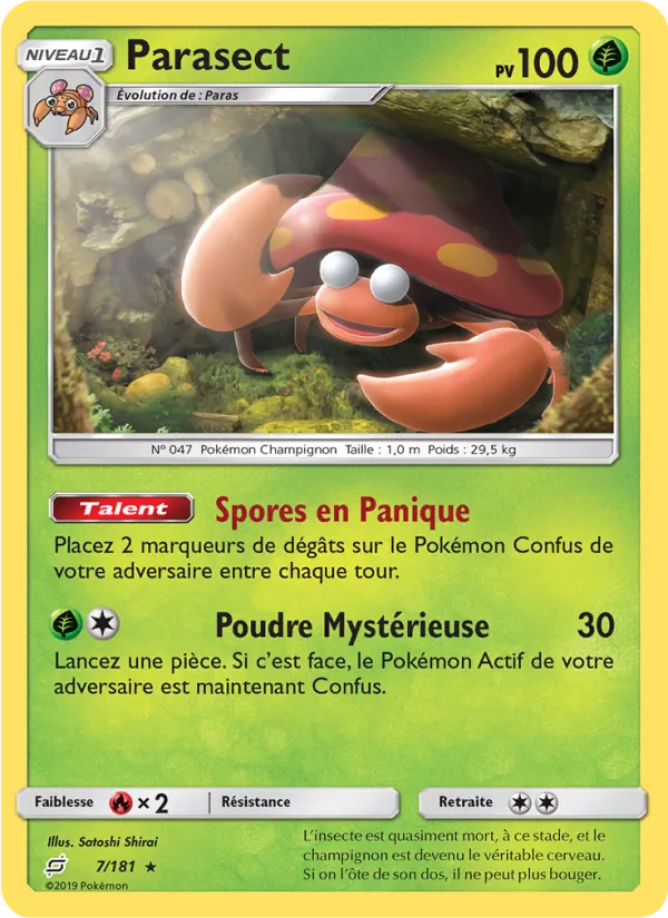 Parasect, Duo de Choc 7