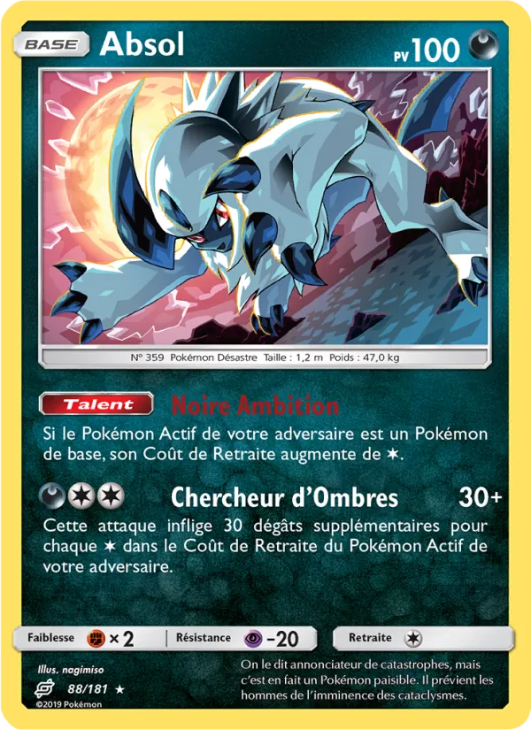 Absol, Duo de Choc 88