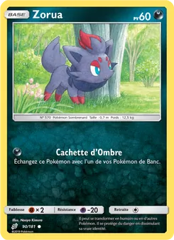 Zorua, Duo de Choc 90