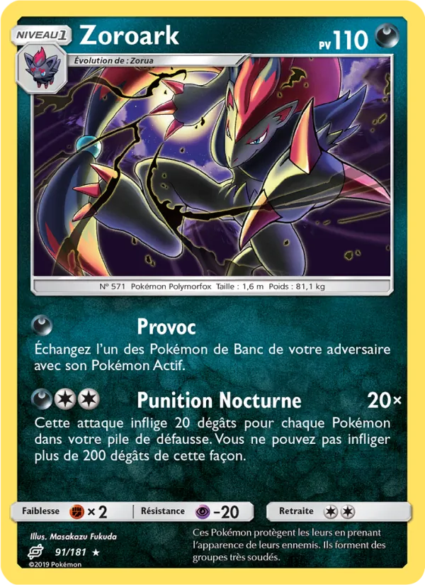 Zoroark, Duo de Choc 91