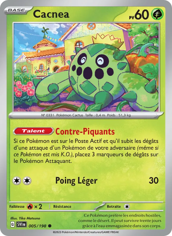 Cacnea, Écarlate et Violet 005